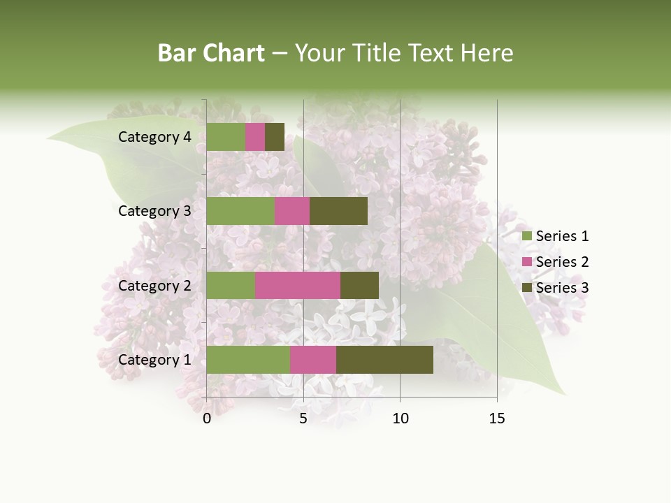 Green Lilac Purple PowerPoint Template