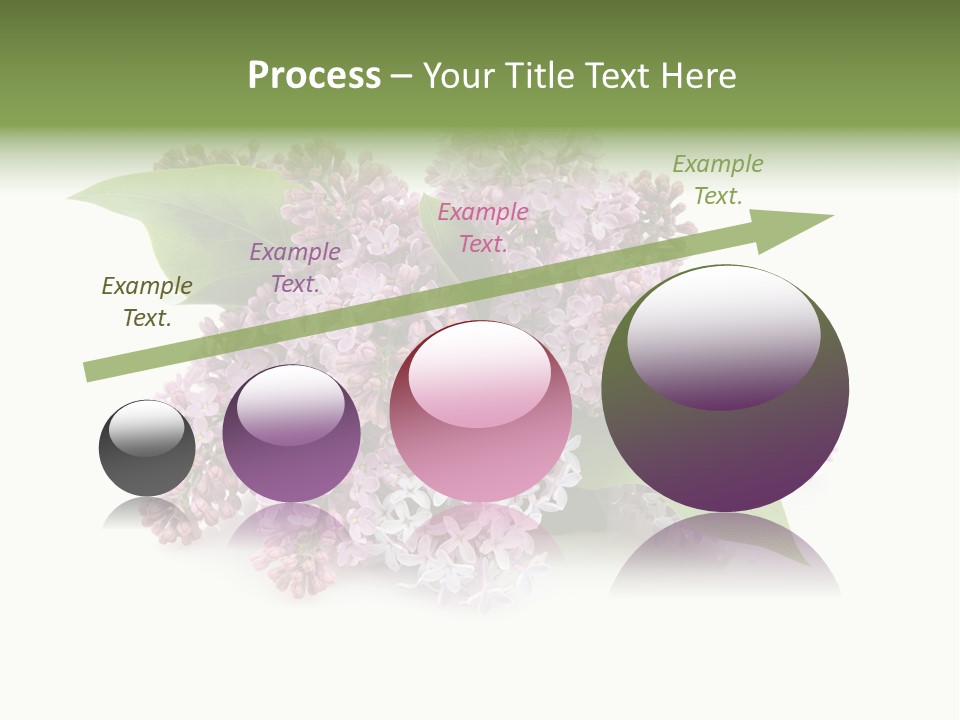 Green Lilac Purple PowerPoint Template