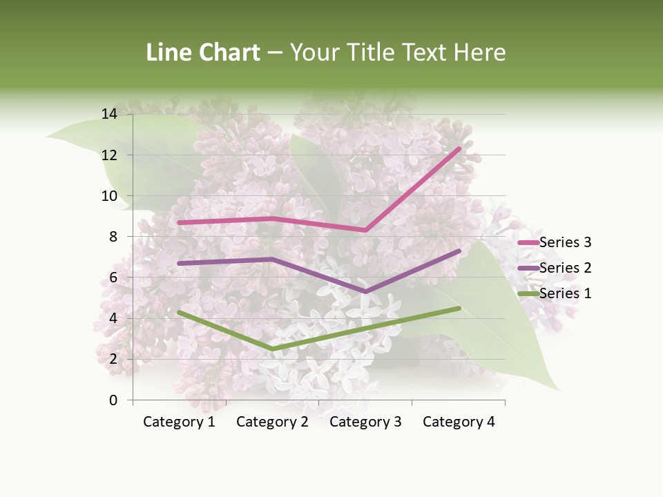 Green Lilac Purple PowerPoint Template