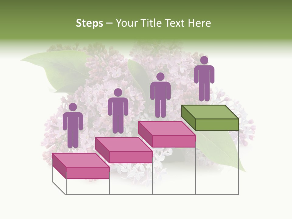 Green Lilac Purple PowerPoint Template