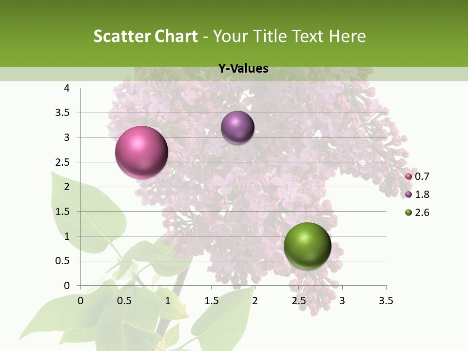 White Blossom Botanical PowerPoint Template