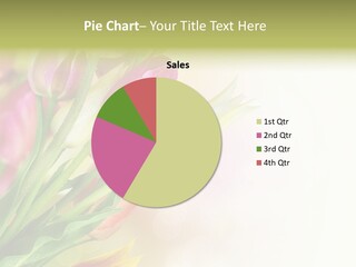 Border Stem Bud PowerPoint Template