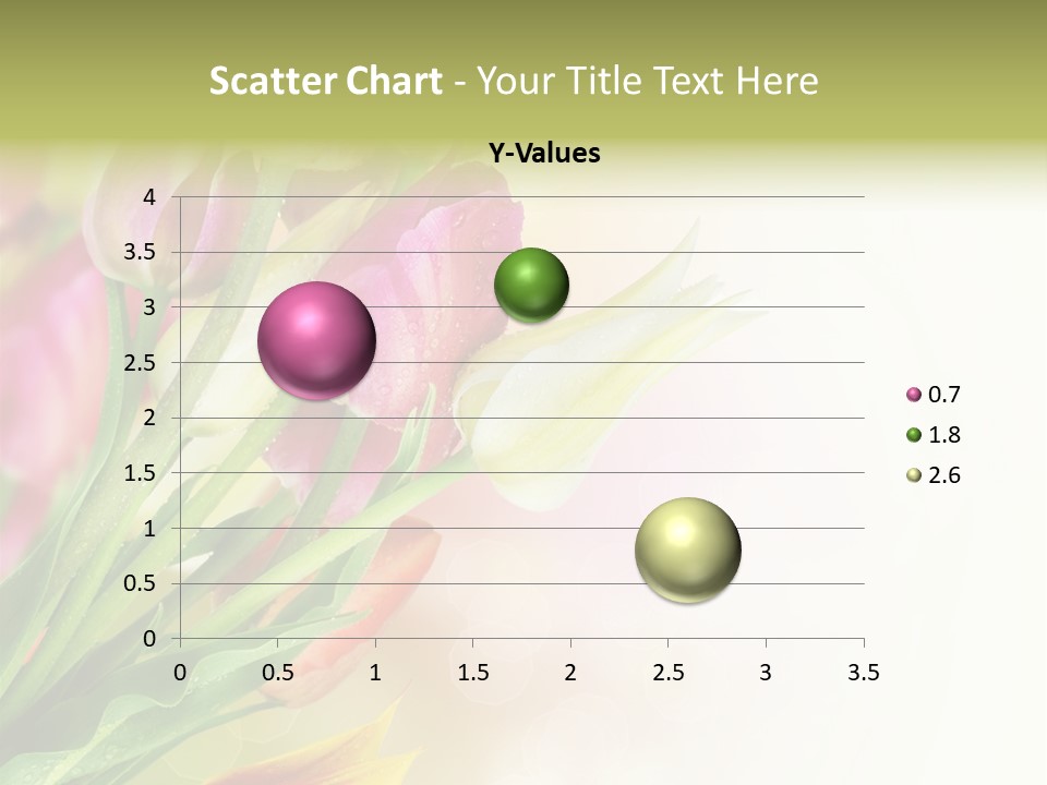 Border Stem Bud PowerPoint Template