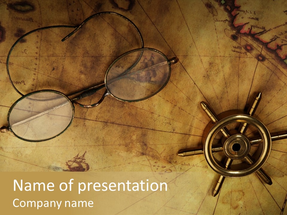 Specs Optical West PowerPoint Template