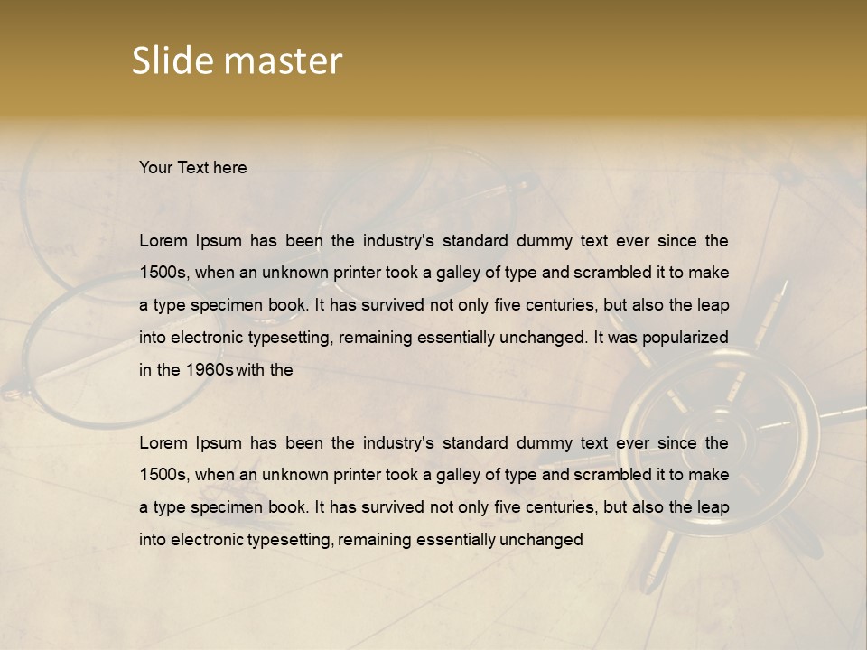 Specs Optical West PowerPoint Template