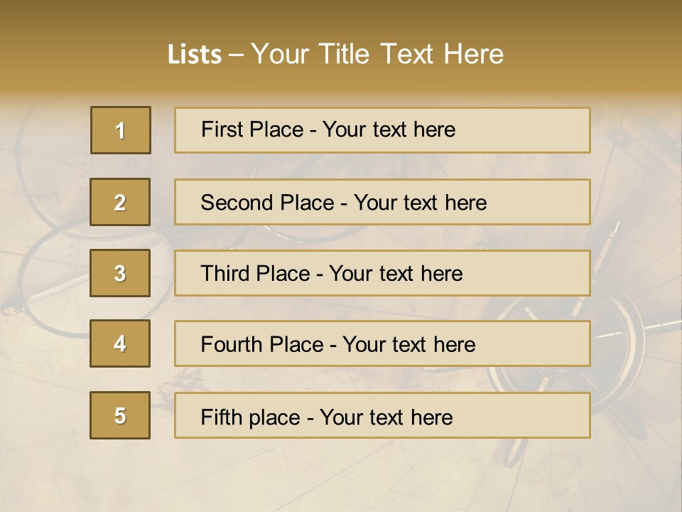 Specs Optical West PowerPoint Template