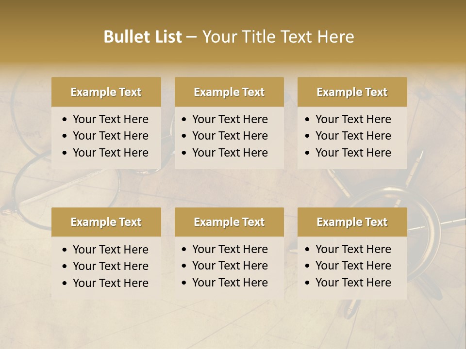 Specs Optical West PowerPoint Template