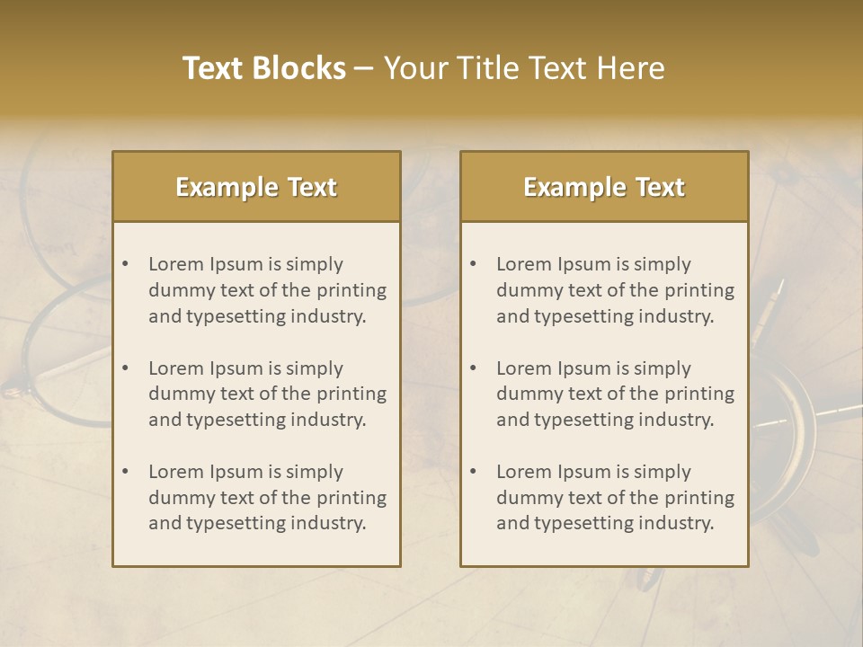 Specs Optical West PowerPoint Template