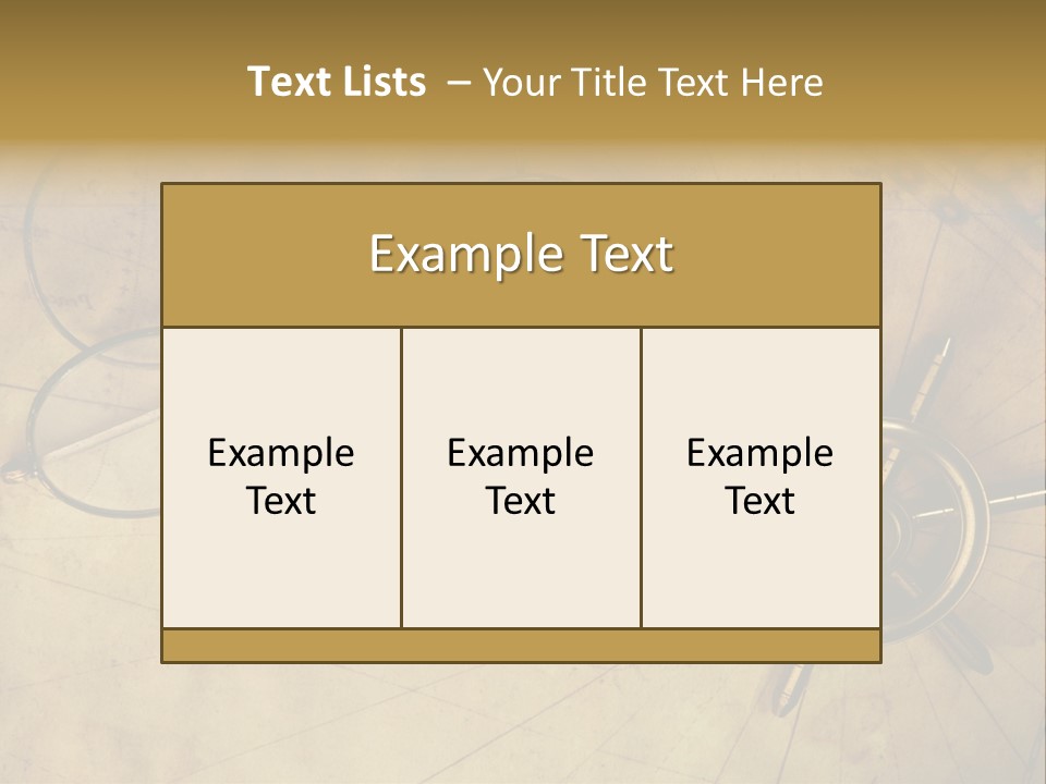 Specs Optical West PowerPoint Template