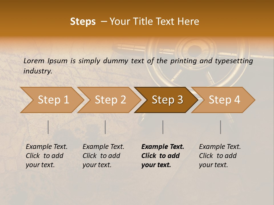Obsolete Wallpaper Sail PowerPoint Template