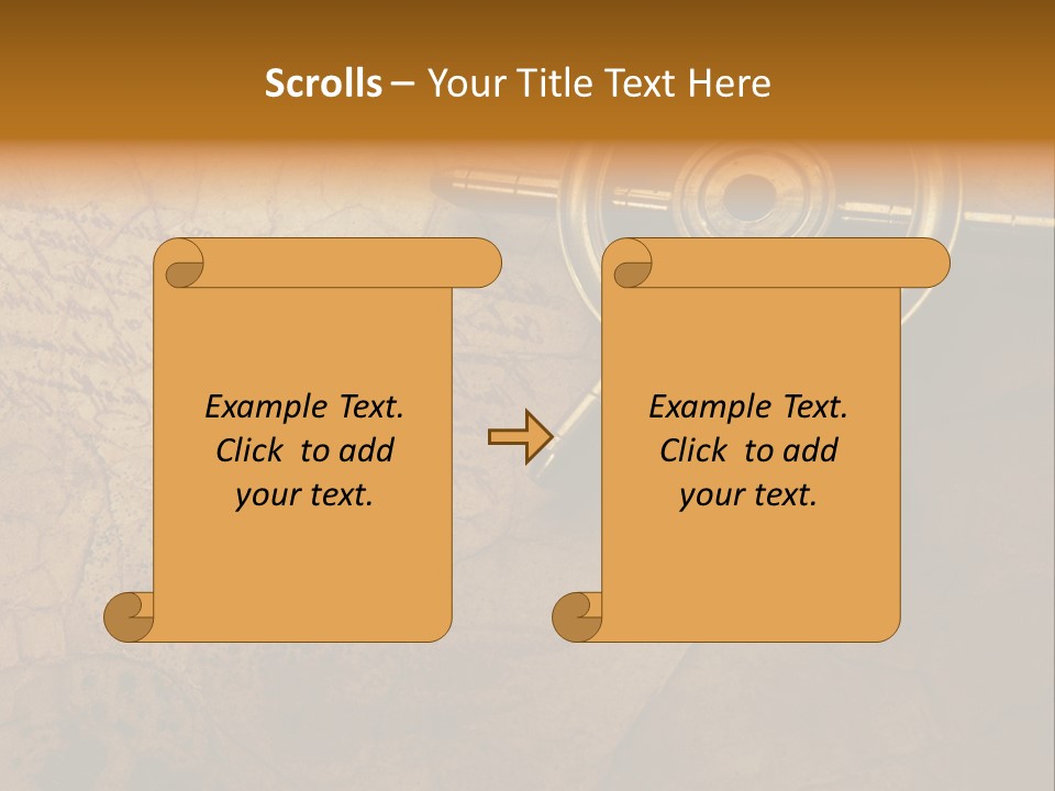 Obsolete Wallpaper Sail PowerPoint Template
