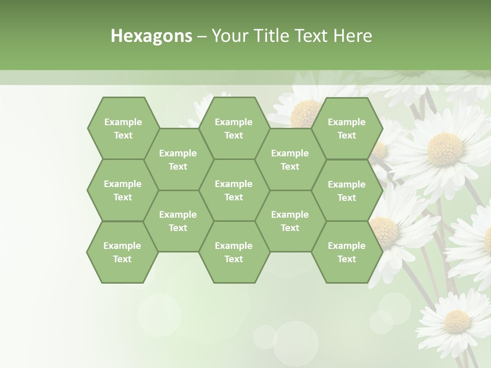 White Nature Plant PowerPoint Template