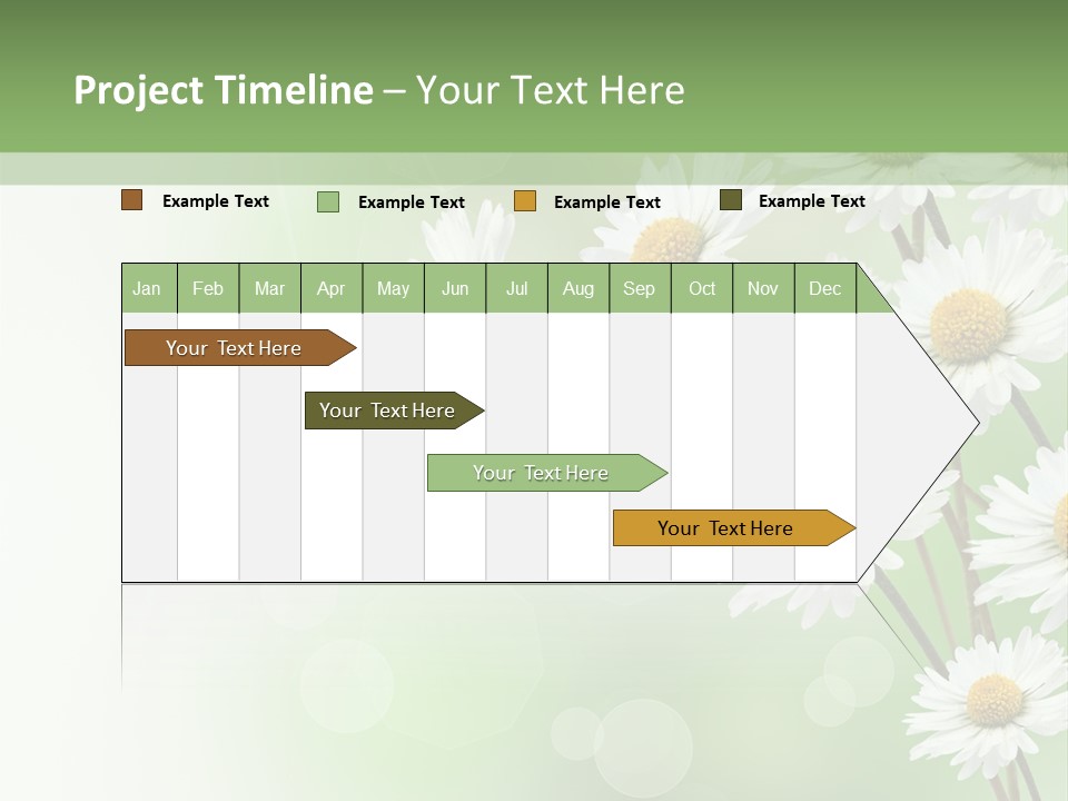 White Nature Plant PowerPoint Template