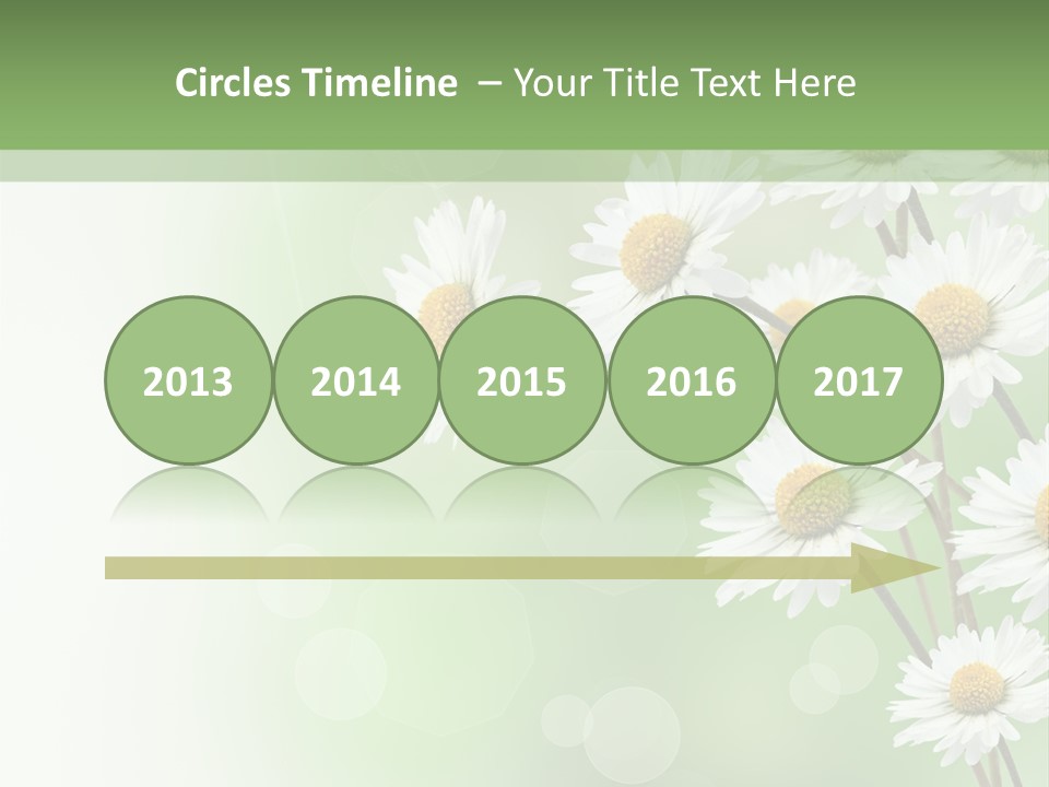 White Nature Plant PowerPoint Template