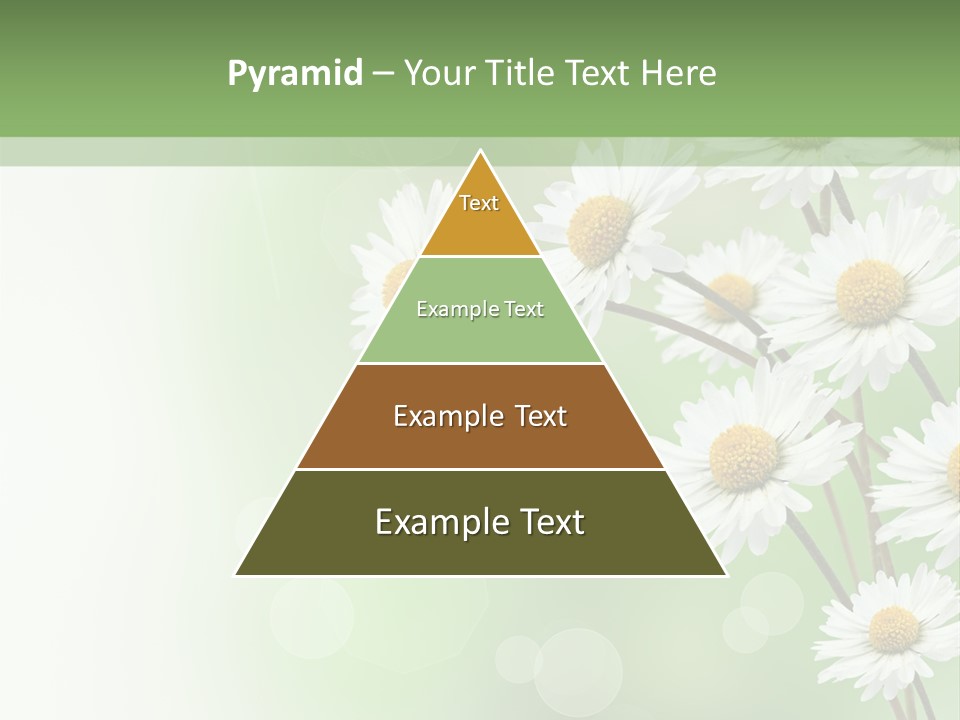 White Nature Plant PowerPoint Template