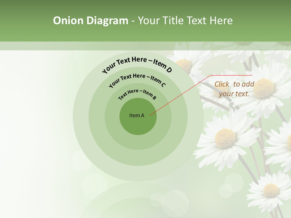 White Nature Plant PowerPoint Template