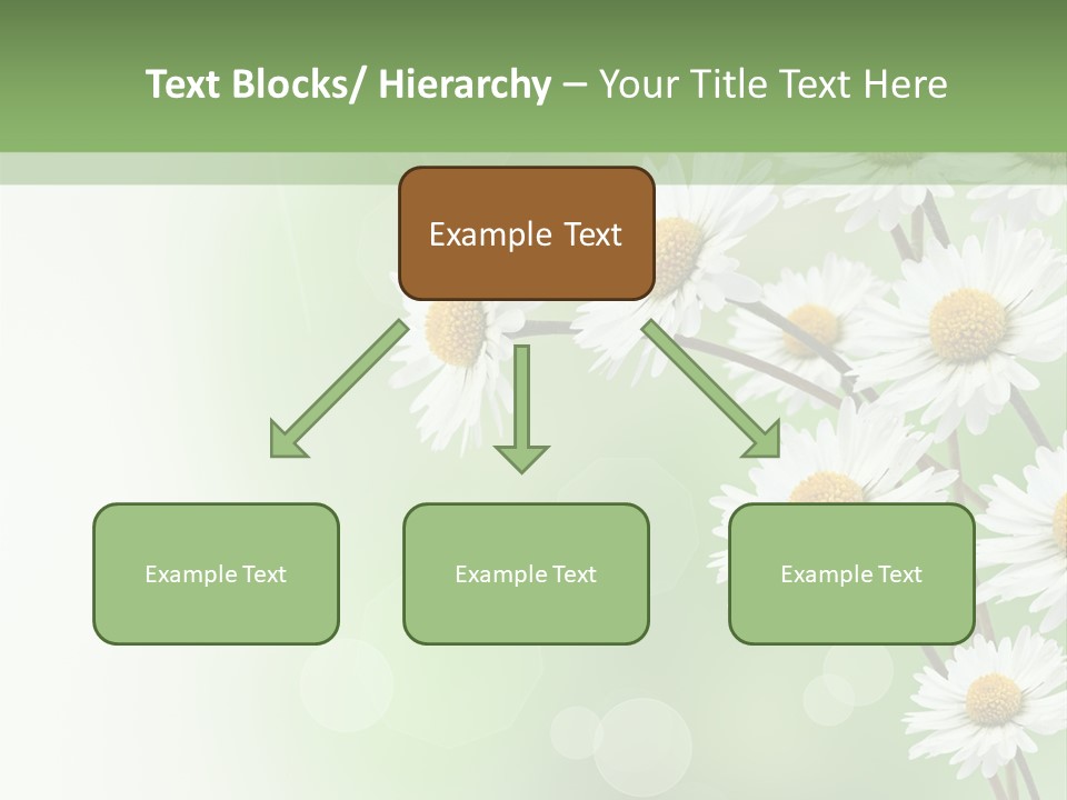 White Nature Plant PowerPoint Template