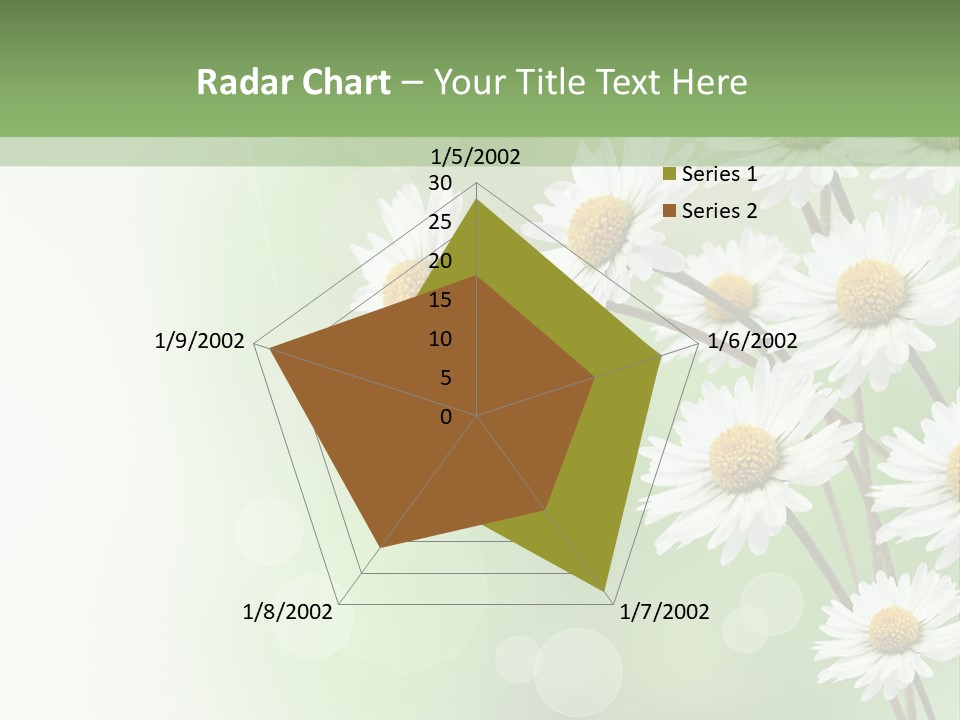White Nature Plant PowerPoint Template