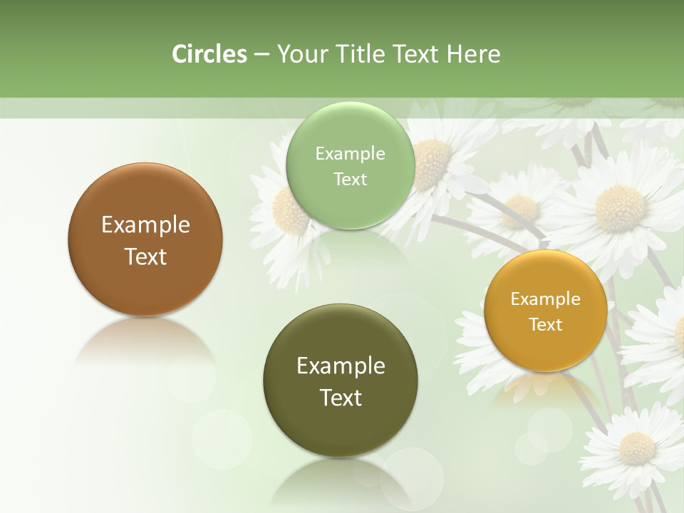 White Nature Plant PowerPoint Template