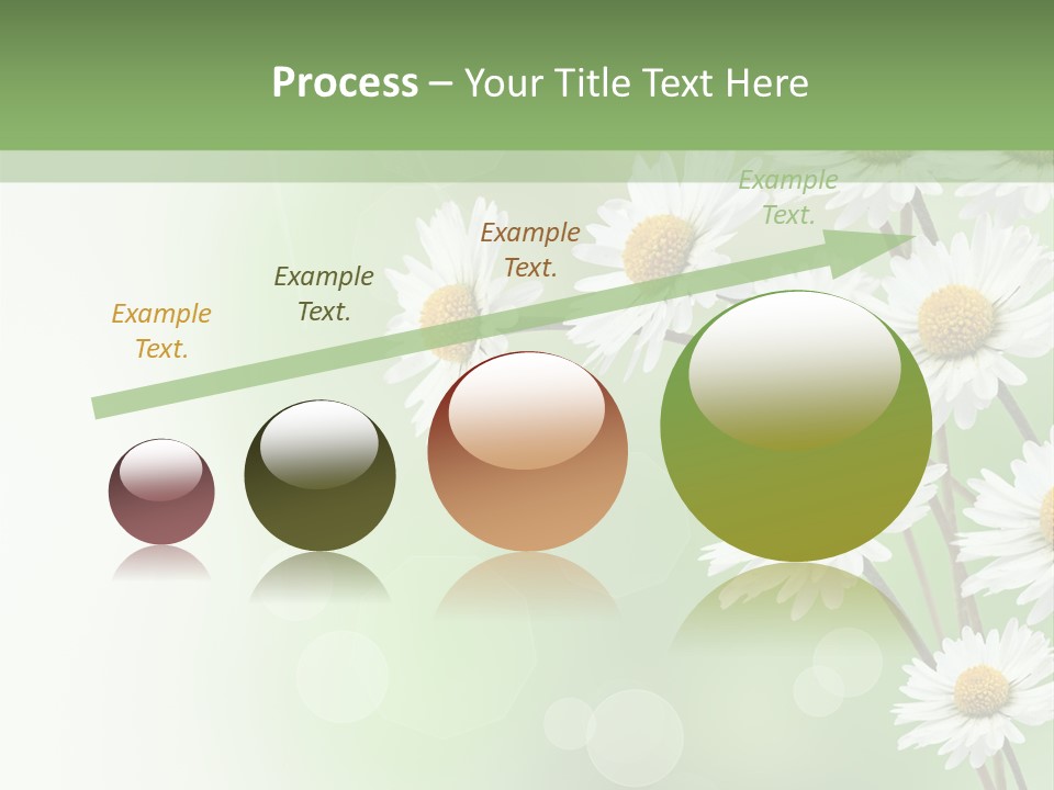 White Nature Plant PowerPoint Template