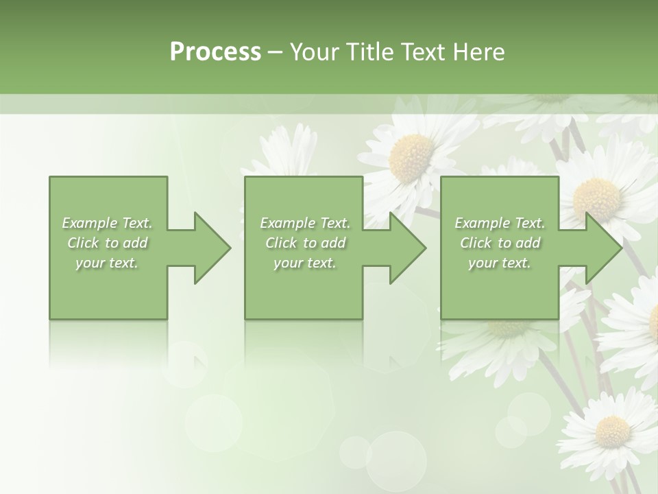 White Nature Plant PowerPoint Template