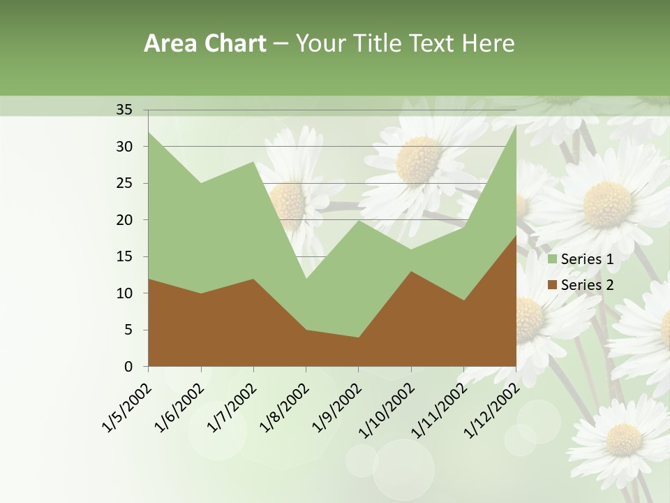 White Nature Plant PowerPoint Template