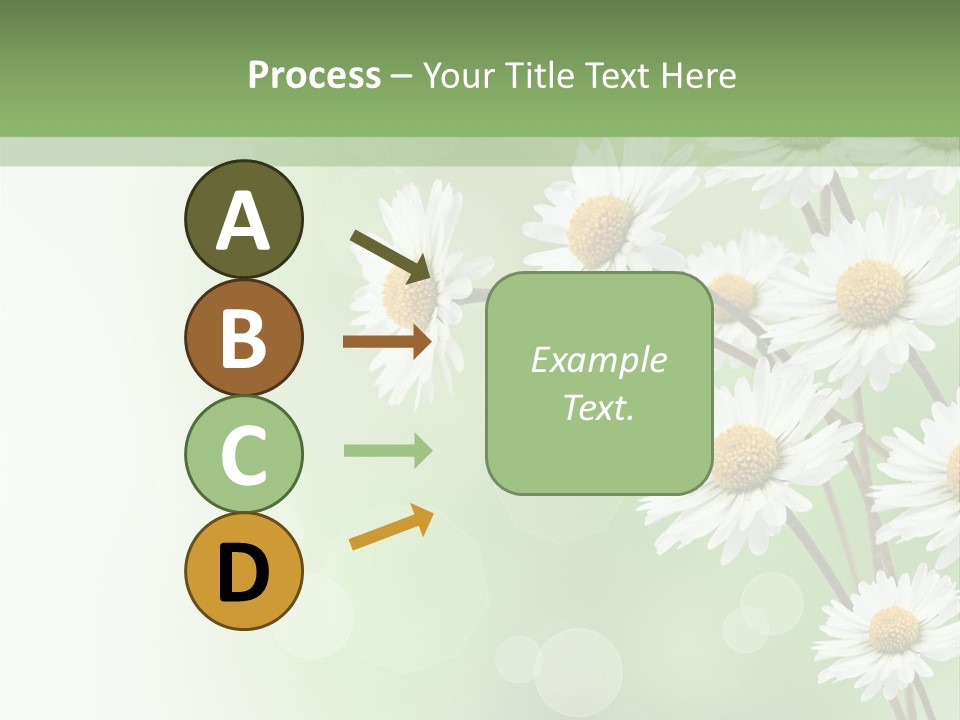 White Nature Plant PowerPoint Template