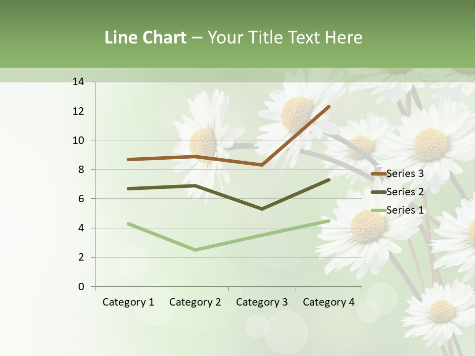 White Nature Plant PowerPoint Template