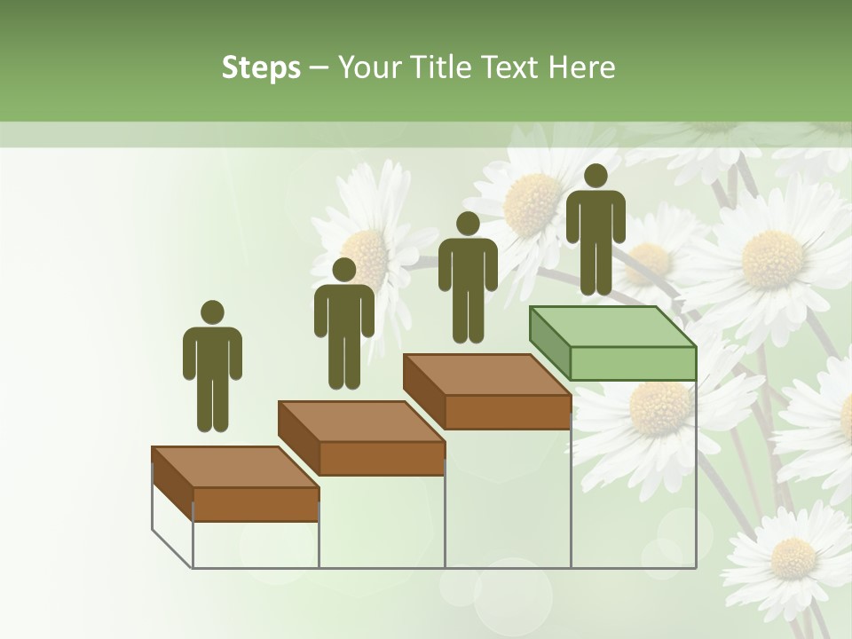 White Nature Plant PowerPoint Template