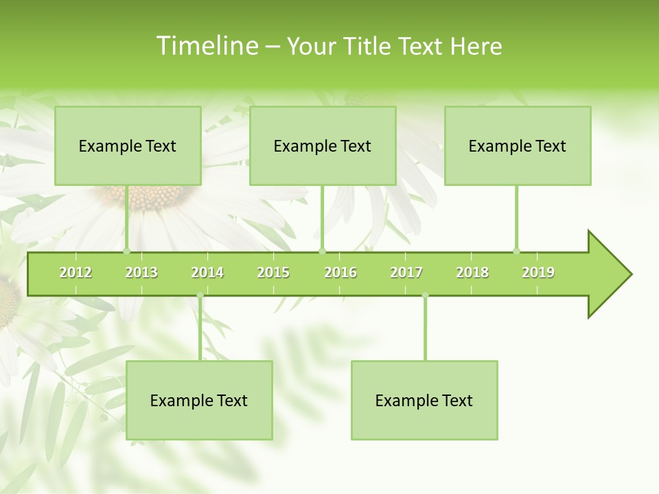 Leaf Spring Romance PowerPoint Template
