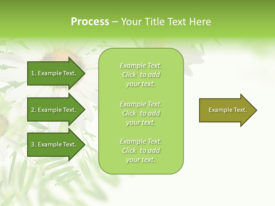 Leaf Spring Romance PowerPoint Template