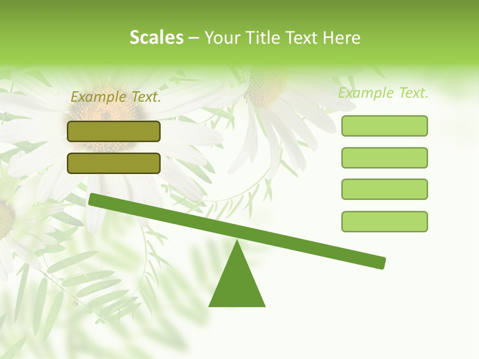 Leaf Spring Romance PowerPoint Template