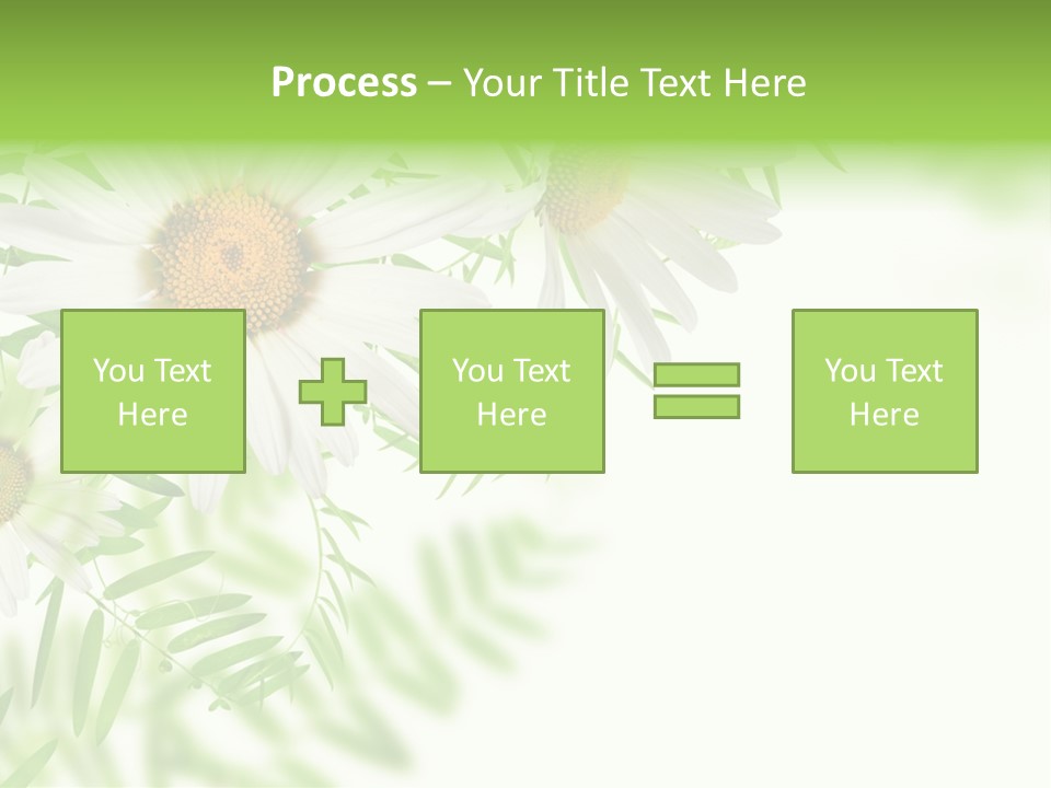 Leaf Spring Romance PowerPoint Template