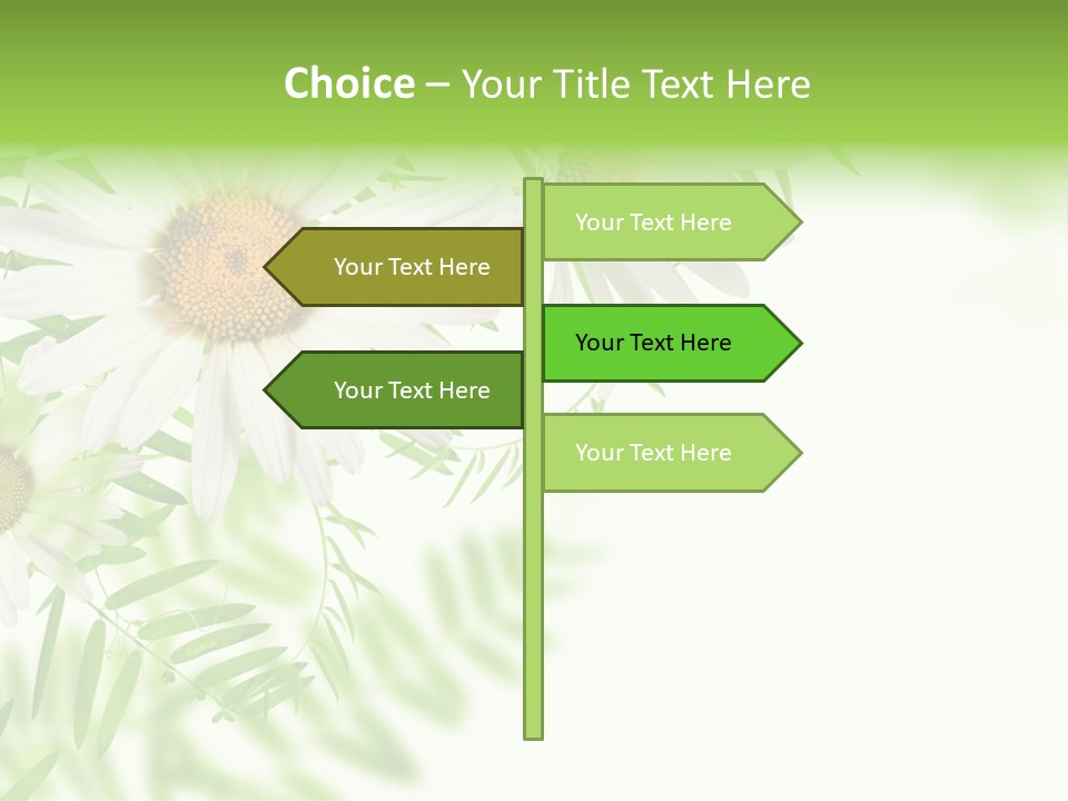 Leaf Spring Romance PowerPoint Template