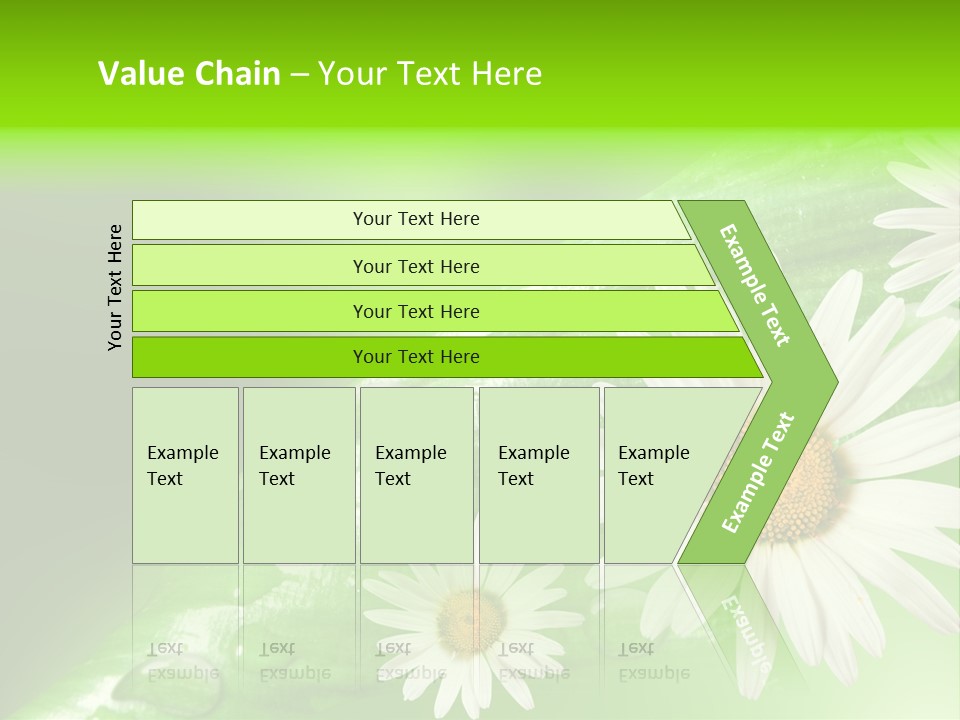 Frame Green Wet PowerPoint Template
