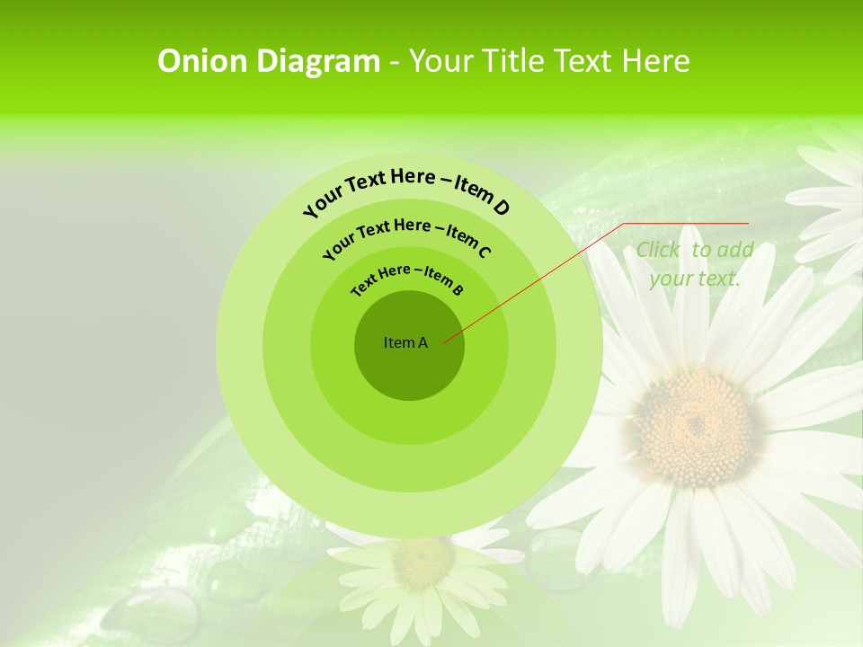 Frame Green Wet PowerPoint Template