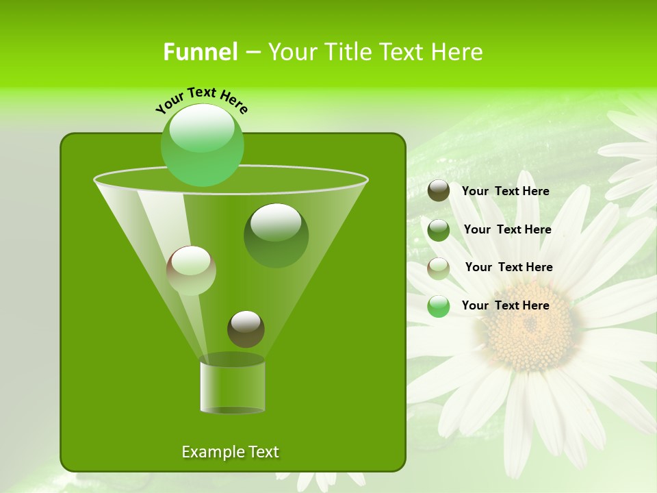 Frame Green Wet PowerPoint Template