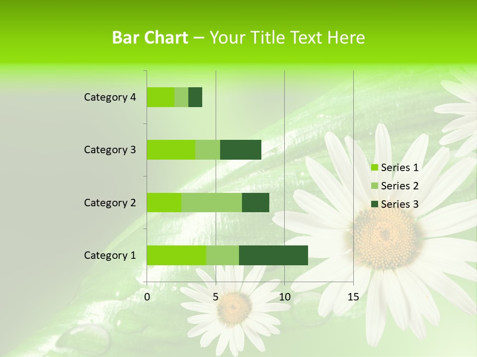 Frame Green Wet PowerPoint Template