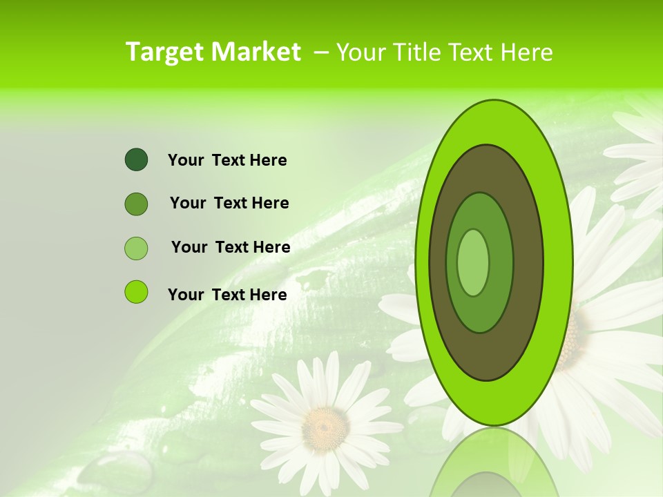 Frame Green Wet PowerPoint Template