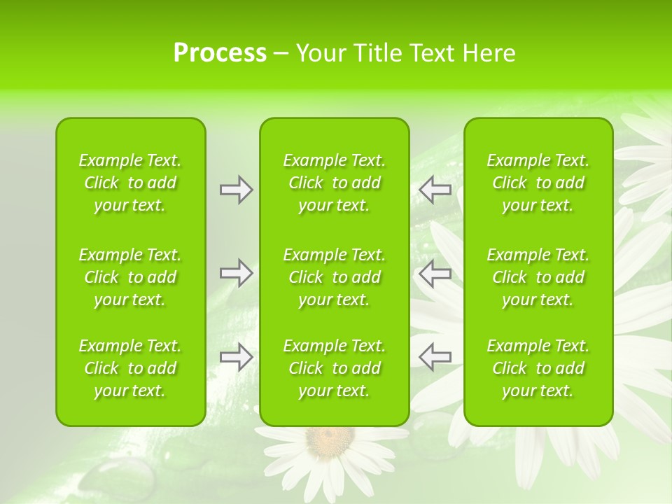 Frame Green Wet PowerPoint Template