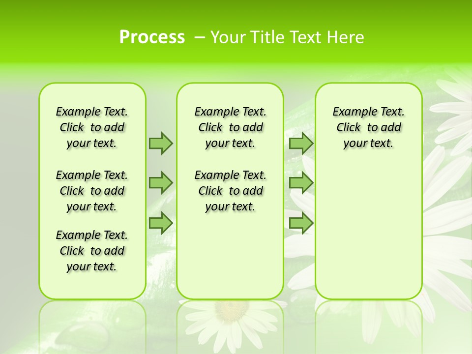 Frame Green Wet PowerPoint Template