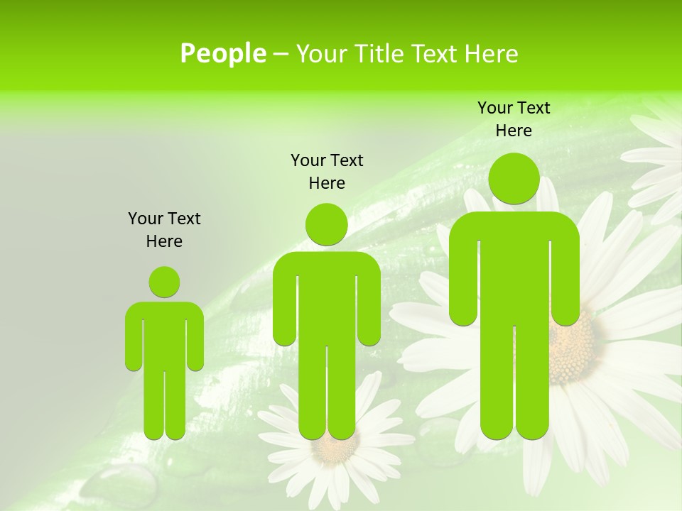 Frame Green Wet PowerPoint Template