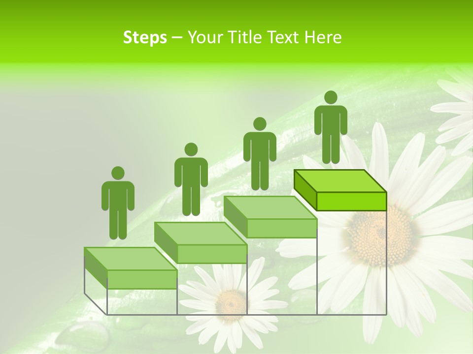 Frame Green Wet PowerPoint Template