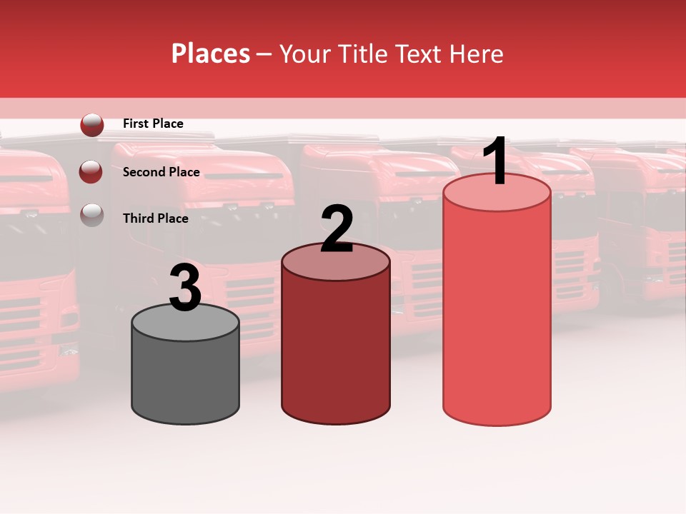 Drive Deliver Lorry PowerPoint Template