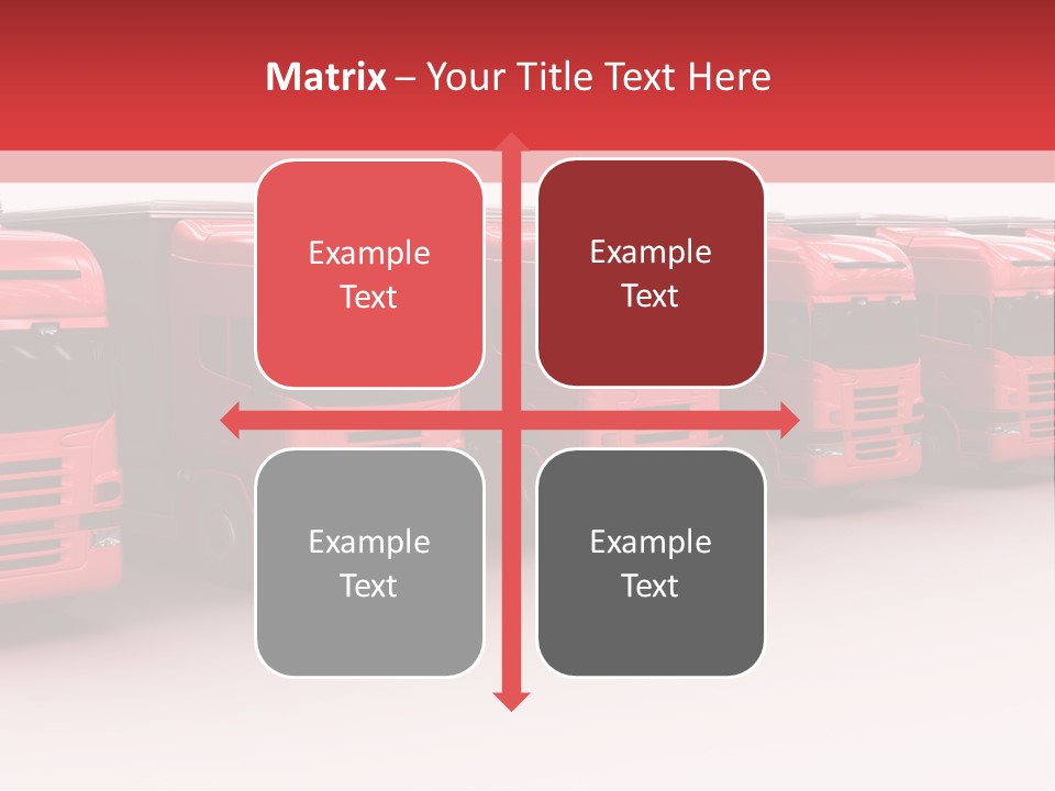 Drive Deliver Lorry PowerPoint Template