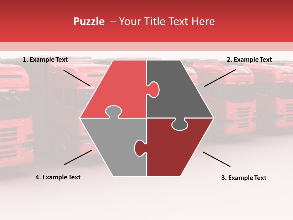 Drive Deliver Lorry PowerPoint Template