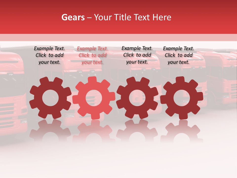 Drive Deliver Lorry PowerPoint Template