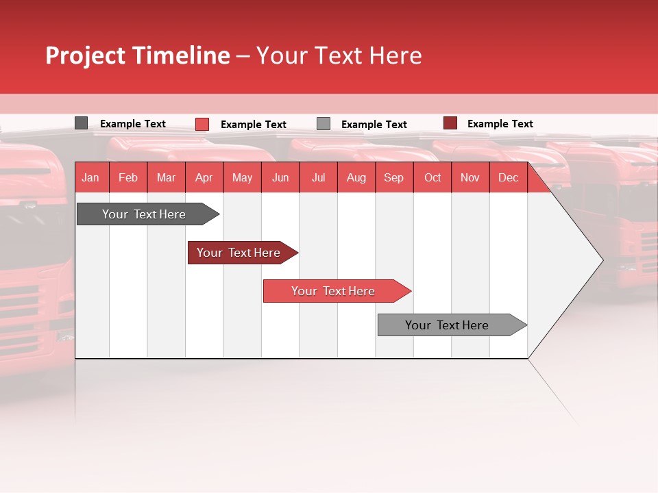 Drive Deliver Lorry PowerPoint Template