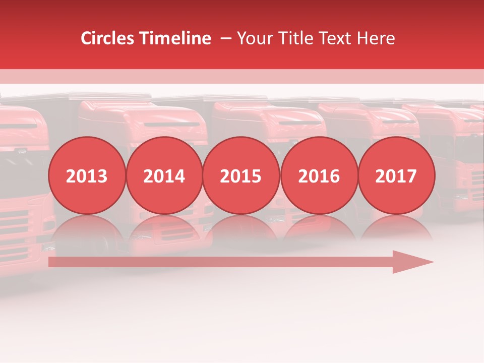 Drive Deliver Lorry PowerPoint Template