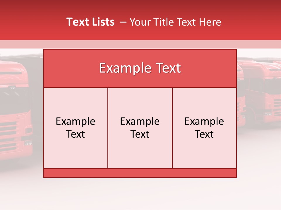 Drive Deliver Lorry PowerPoint Template